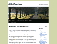 Tablet Screenshot of abiblog.abuyeragent.com